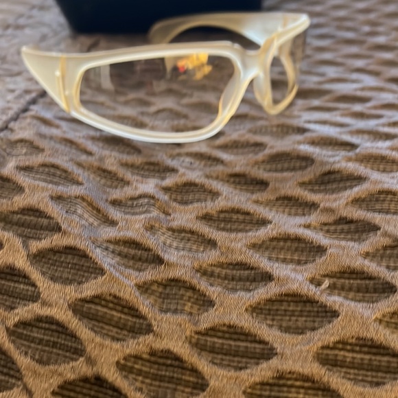 Versace Limited Edition Clear Sunglasses - Picture 5 of 5